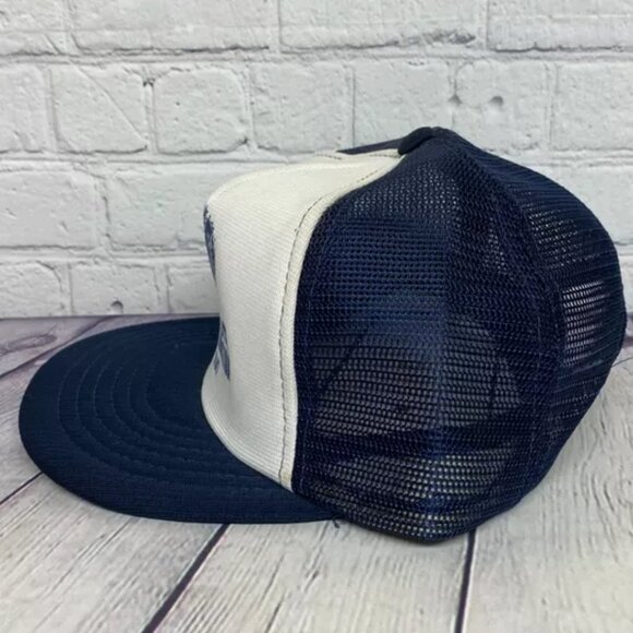 Vintage BSE Big Sage Enterprises Ltd. Oilfield Construction Medicine Trucker Hat - Picture 2 of 6